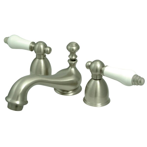 KS3958PL Restoration Mini-Widespread Bathroom Faucet, Brushed Nickel